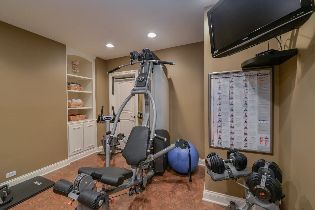 Basement remodel in Franklin, TN. Sebring Design Build finished this Franklin, Tennessee basement as a multi-zone unique-traditional lower level.