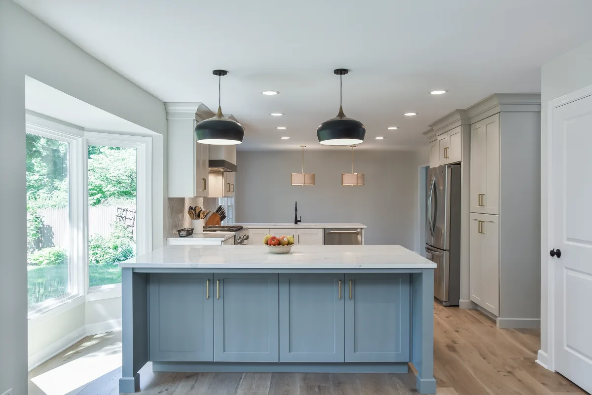 Dining Room remodel in Franklin, TN. The formal dining room in this Franklin, Tennessee home was opened to the kitchen as part of Sebring Design Build's whole-home remodel by Sebring Design Build.
