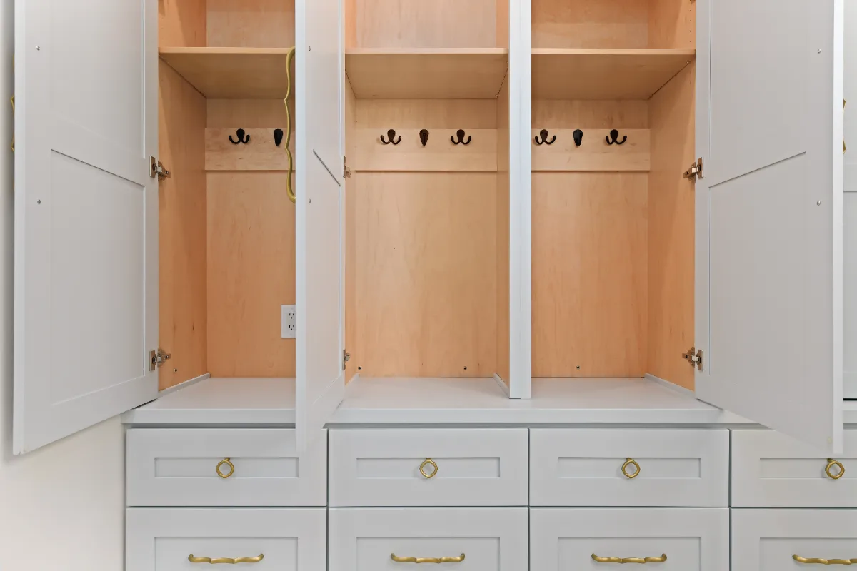 Laundry remodel in Westhaven, TN. Sebring Design Build transformed this Westhaven laundry room in Franklin.