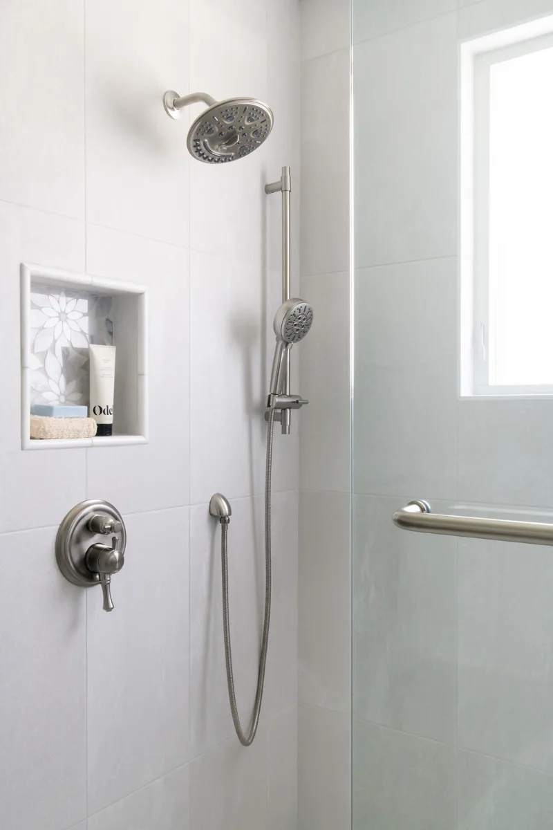 The Primary Bath at Our Foxboro Estates Storied Charm Whole House Remodel