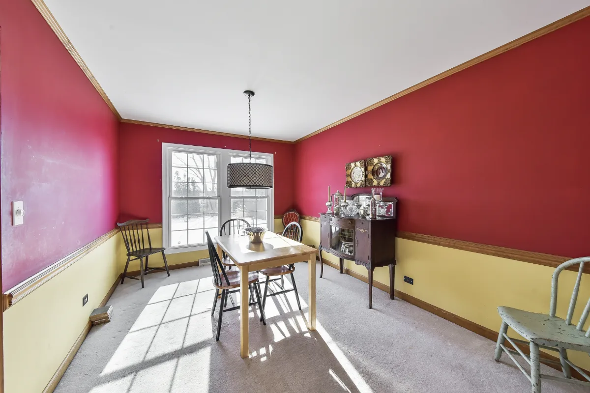 The Dining Room at Our Modern Clean Remodel