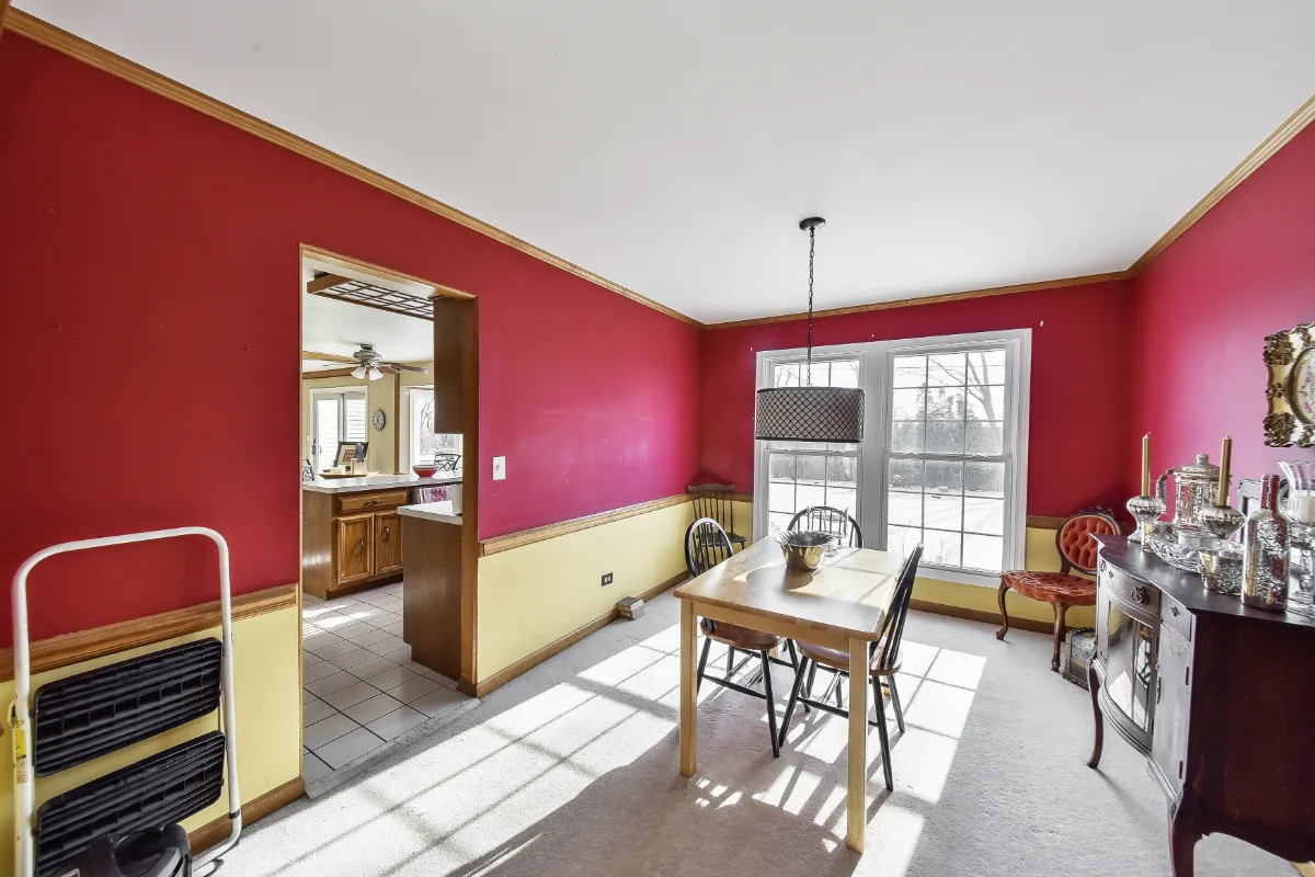 The Dining Room at Our Modern Clean Remodel
