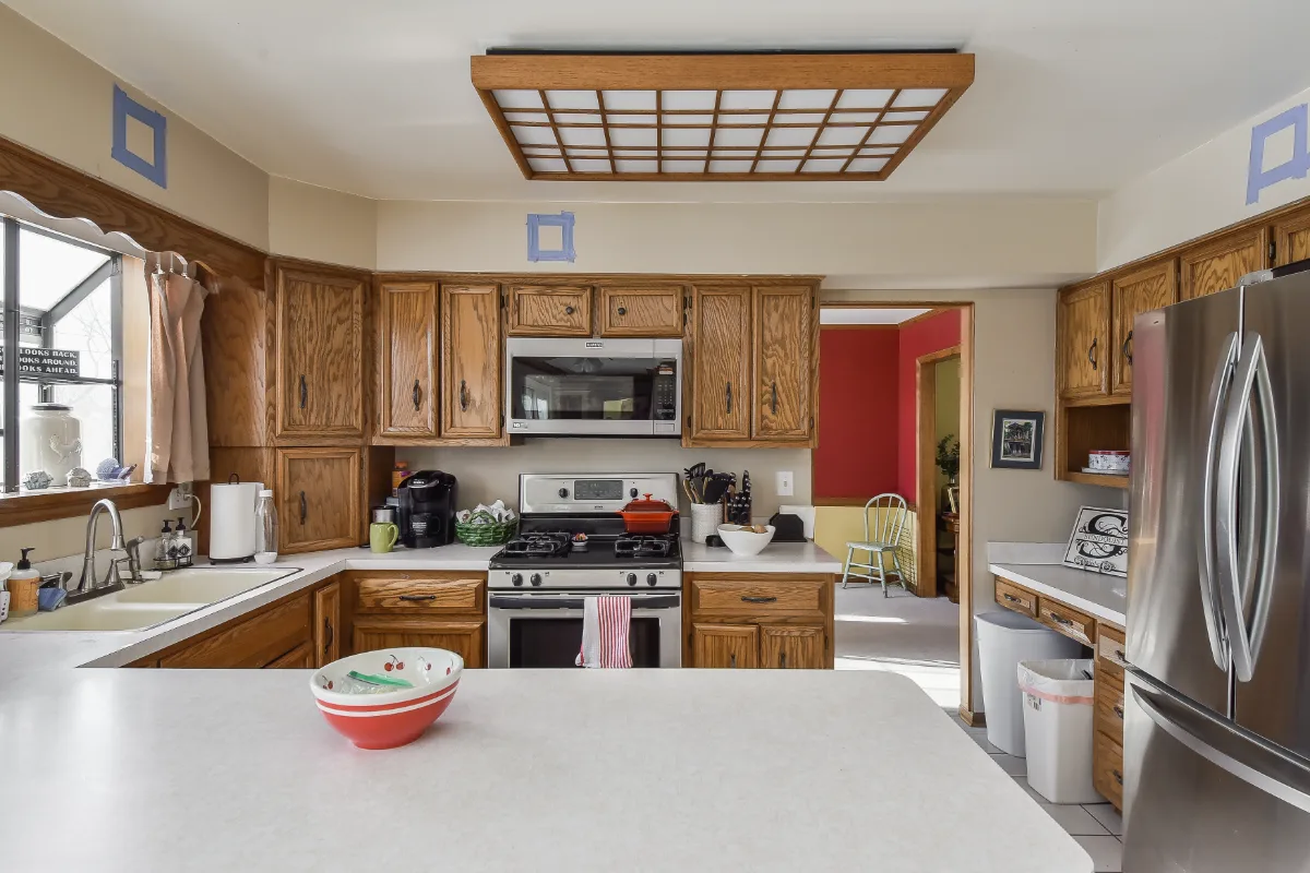 The Kitchen at Our Modern Clean Remodel