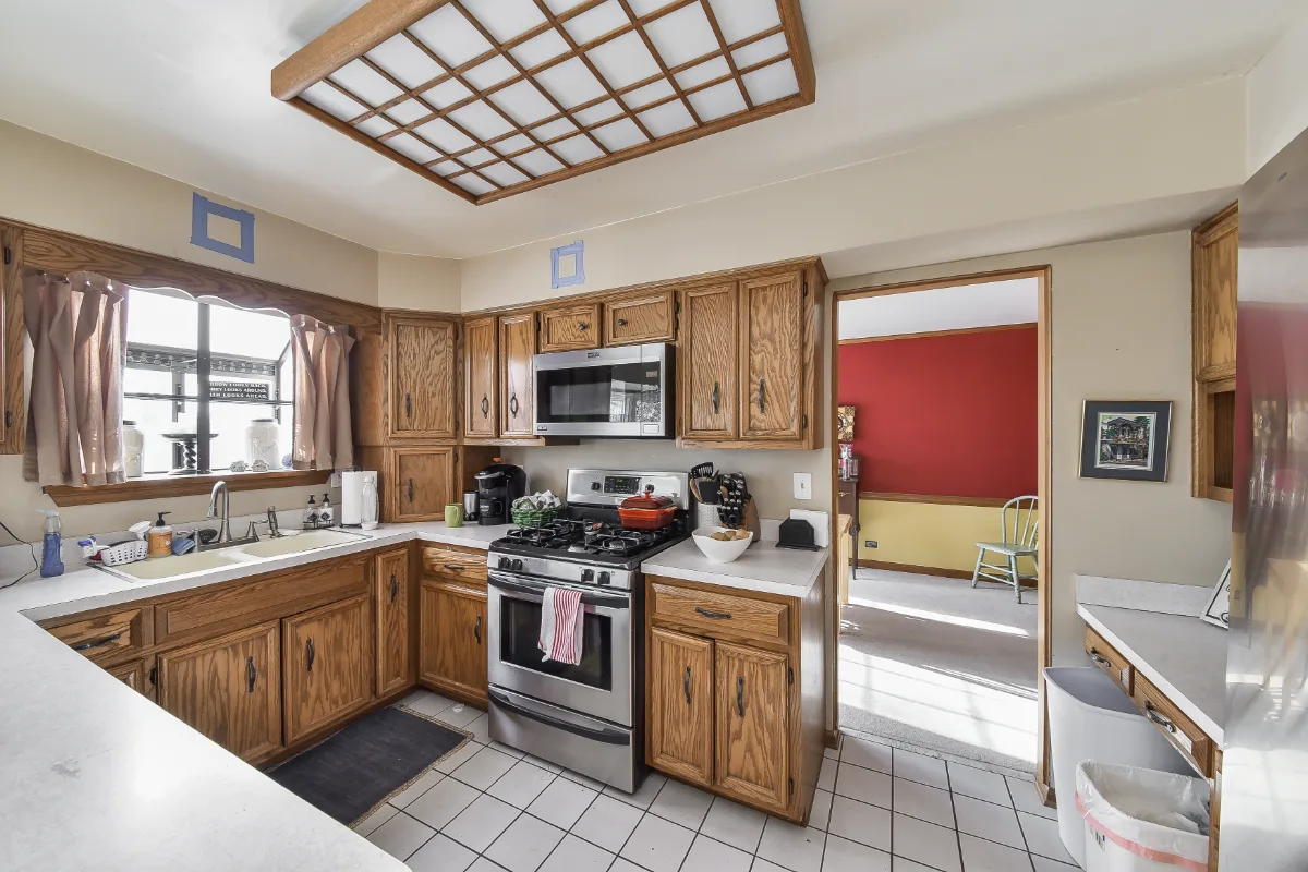 The Kitchen at Our Modern Clean Remodel