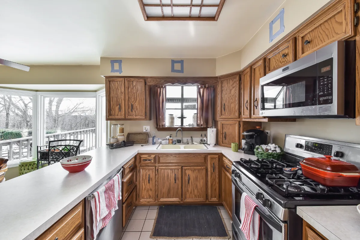 The Kitchen at Our Modern Clean Remodel