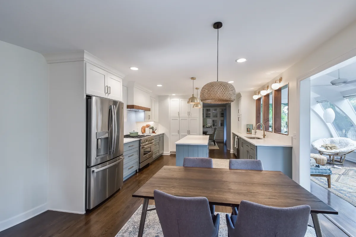 The Kitchen at Our Blue-and-White Remodel