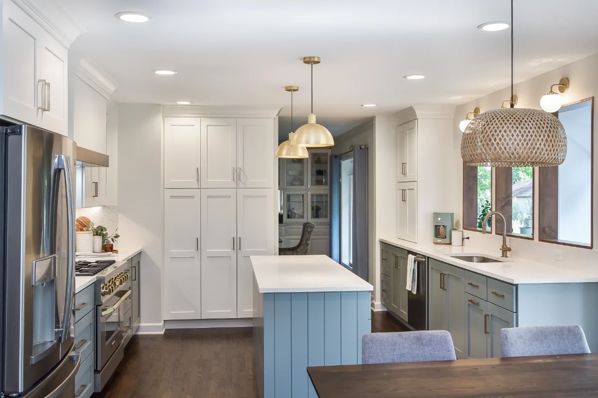 The Kitchen at Our Blue-and-White Remodel