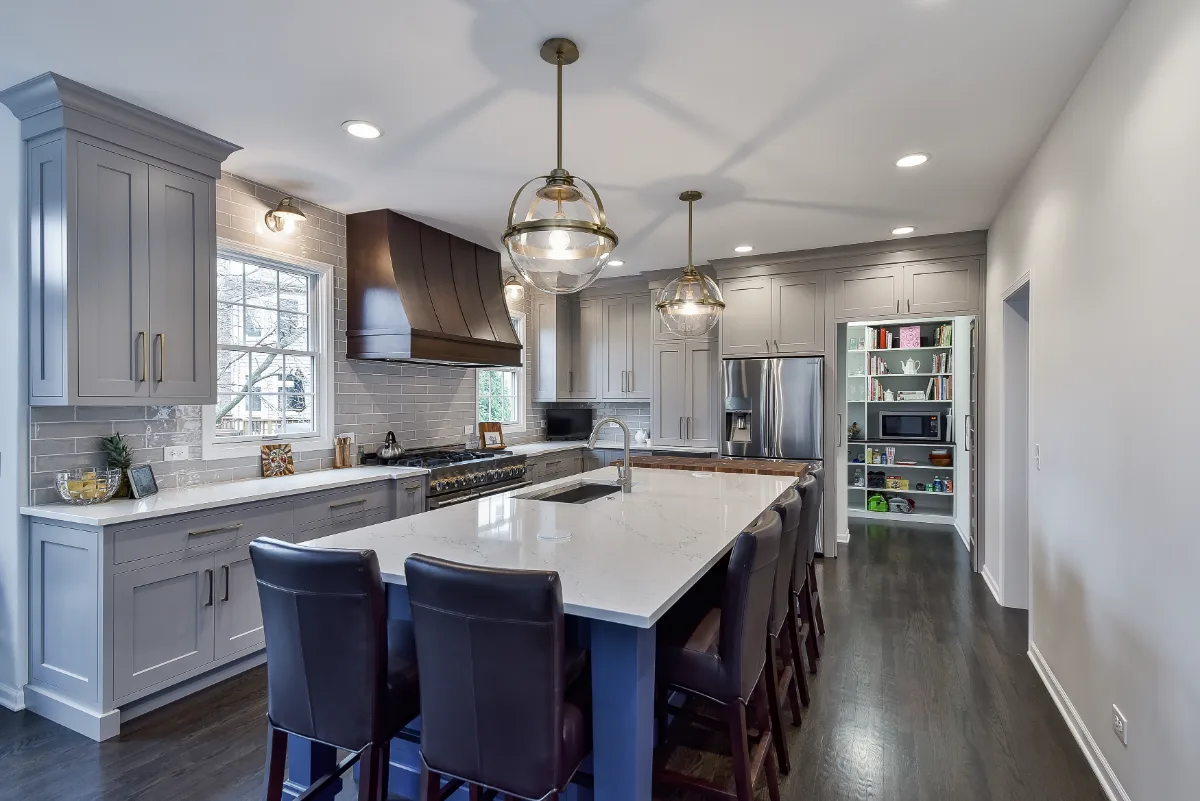 The Kitchen at Our Two-Tone Metropolitan Remodel