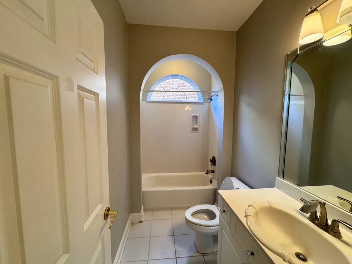 The Guest Bath at Our Willowsprings Coastal Elegant Remodel