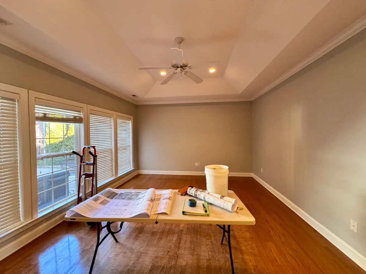 The Kitchen at Our Willowsprings Coastal Elegant Remodel