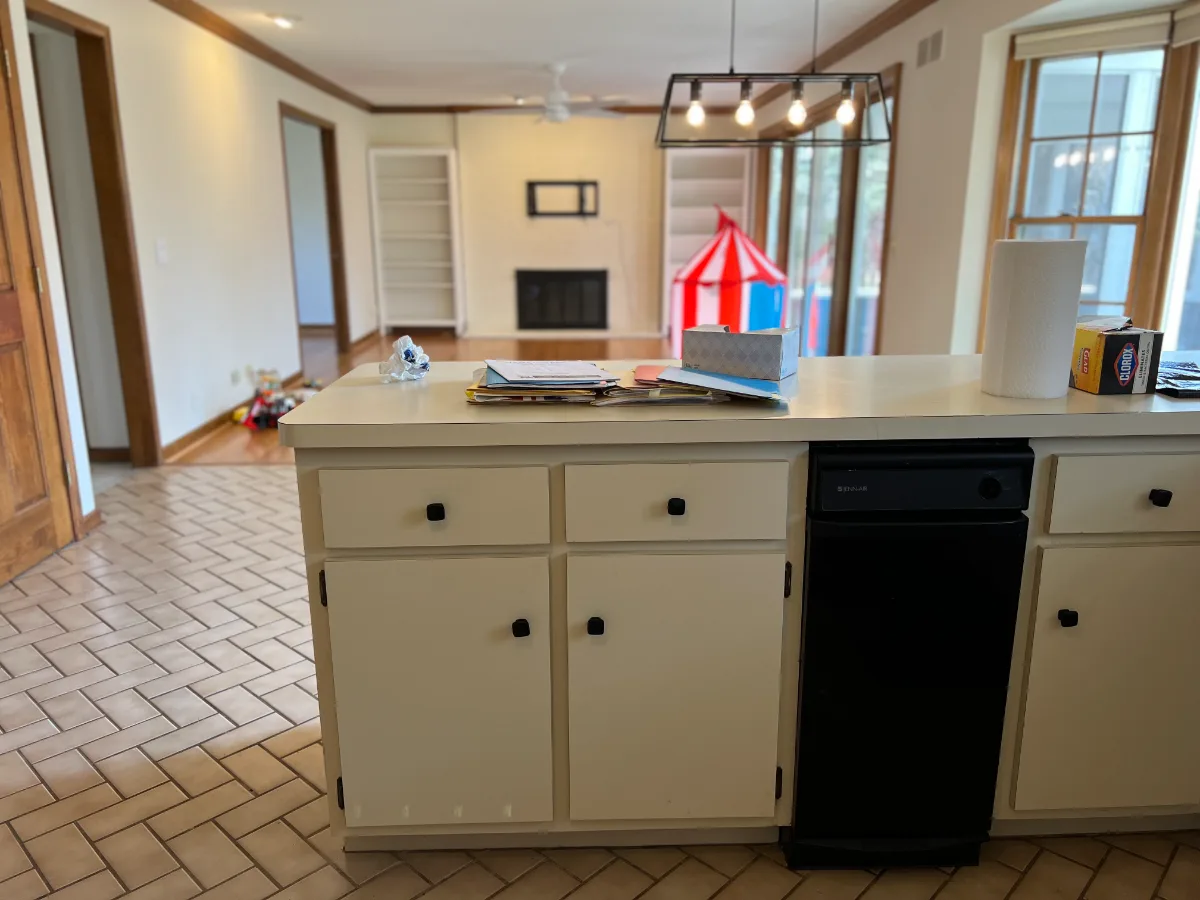The Kitchen at Our Modern Coastal Remodel