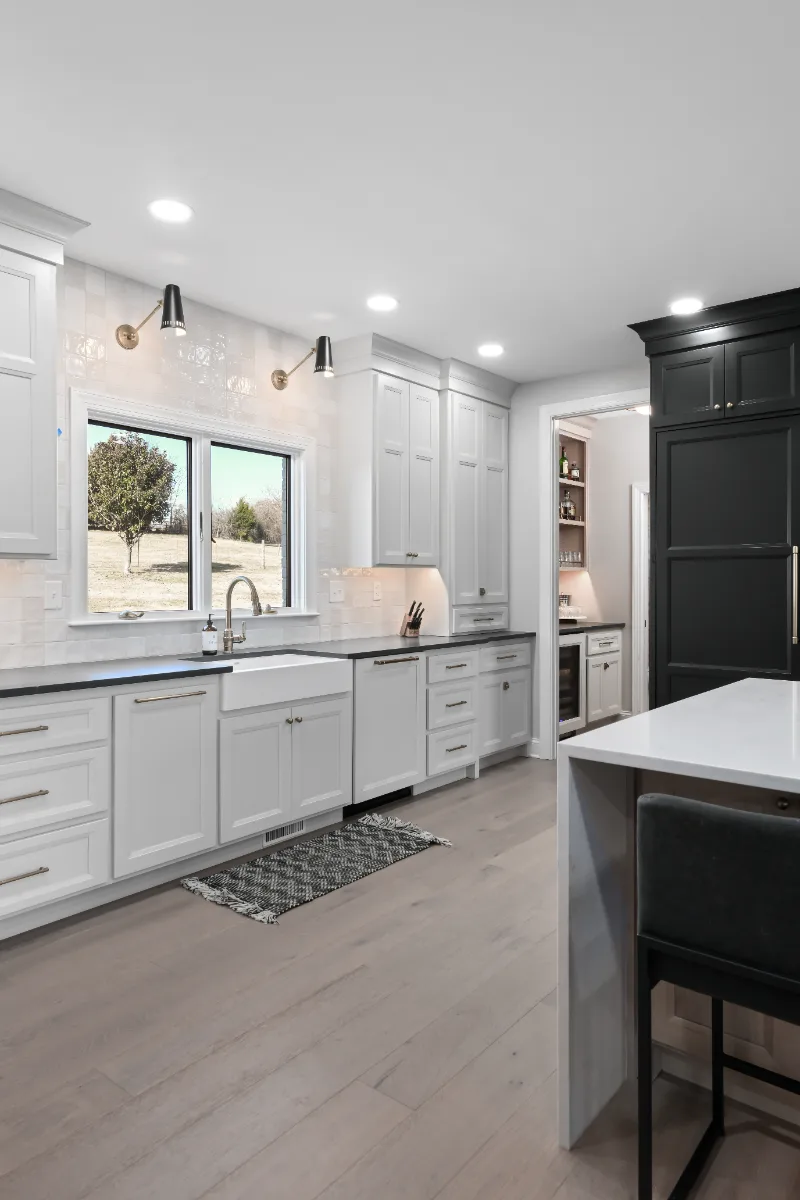 The Kitchen at Our Transitional Bold Remodel