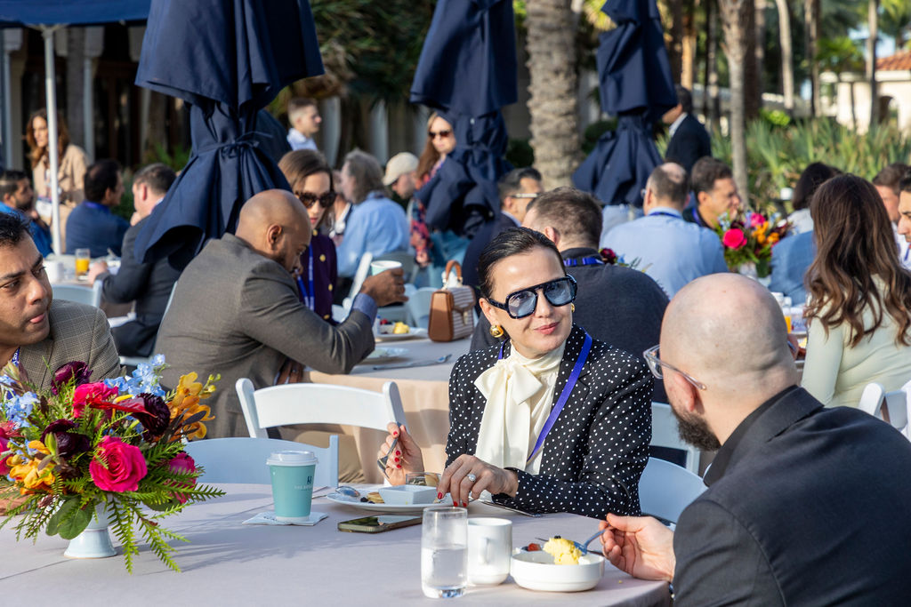 Networking breakfast at the BGSA Supply Chain Conference