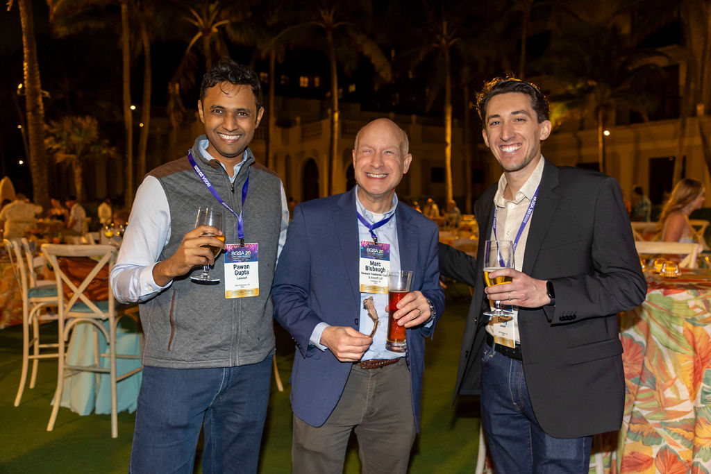 Guests at the BGSA Supply Chain Conference beach party