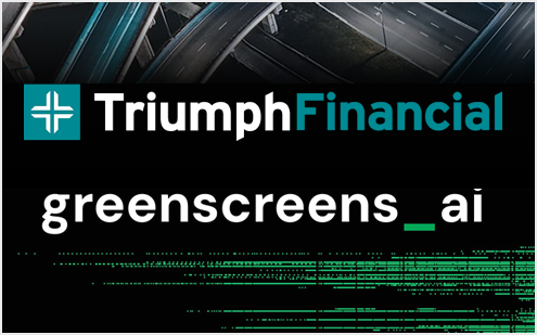 Triumph Financial to Acquire Greenscreens.ai (TFIN press release)