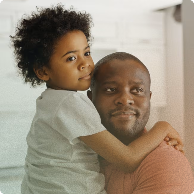 Photo of a caregiver supporting a patient