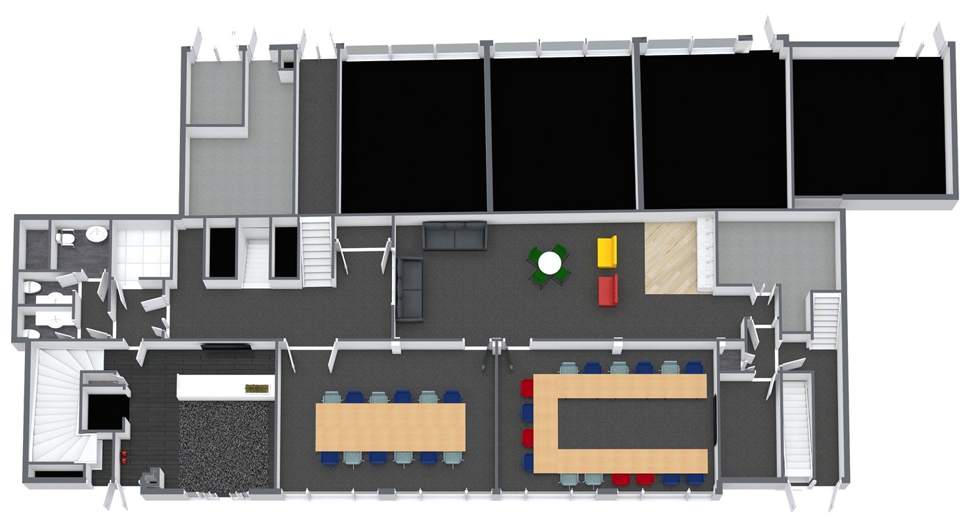 Ground floor layout graphic