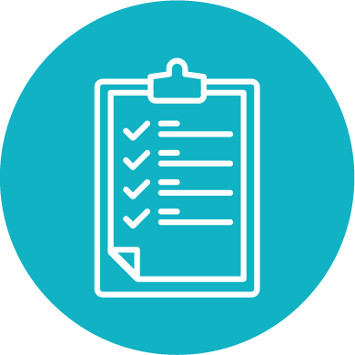 Step 1 checklist icon