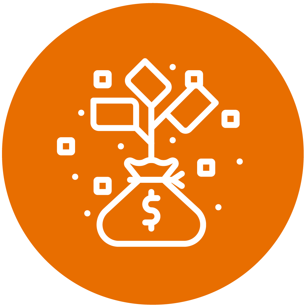 Orange Invest Icon