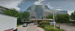 Clinical rotation image of a hospital building for a program in Chicago, Illinois.