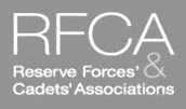 The Reserve Forces and Cadet's Association logo.