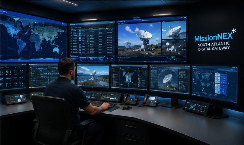 South Atlantic Digital Gateway SADG operations center Rendering