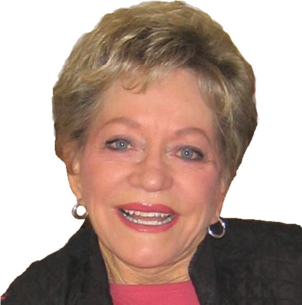 Women on her black jacket