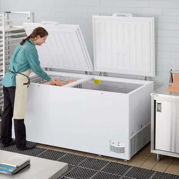 2 door chest freezer