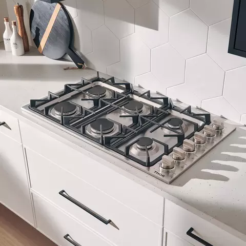 6 burner gas stove oven