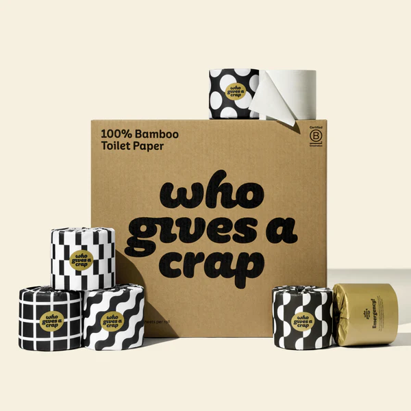 Who Gives A Crap Toilet Paper