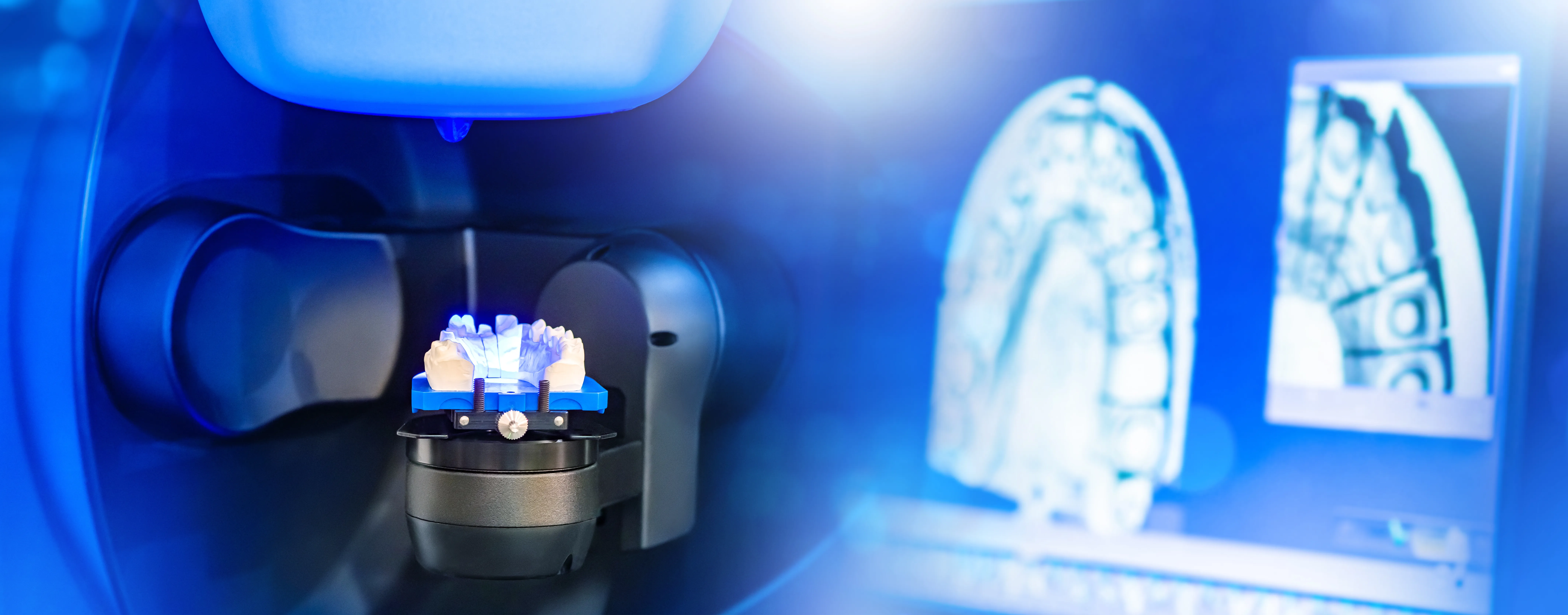 Dental technology equipment and digital imaging displays