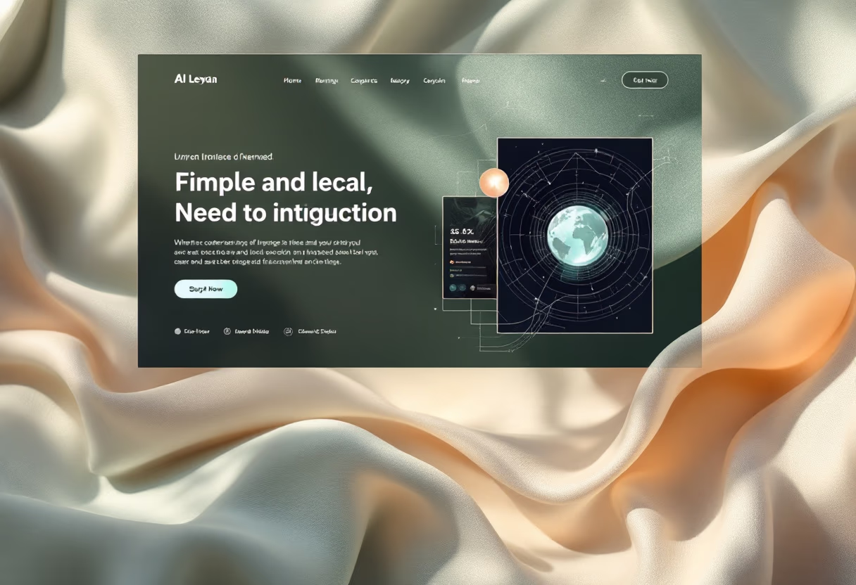 [digital project] a website homepage design (for an ai legal tech company)