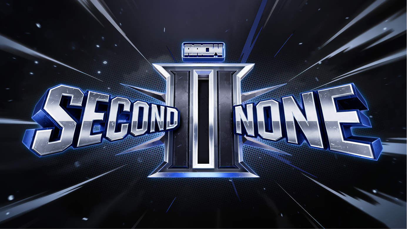 Stylized metallic text reading 'SECOND NONE' with a large Roman numeral II in the center and a small 'ARROW' label above it, set against a dynamic dark background with light streak effects.