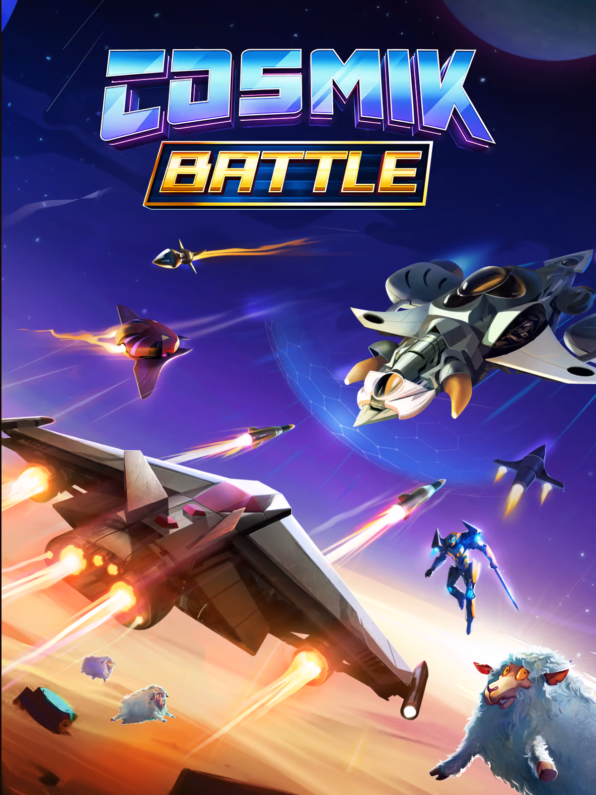Cosmik Battle Game Cover Art