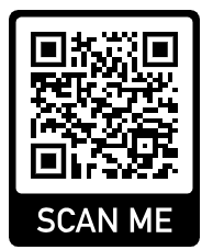 QR code labeled Scan Me for St Marys School website