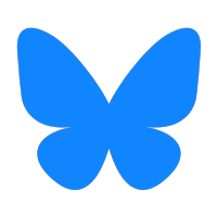 The Bluesky logo