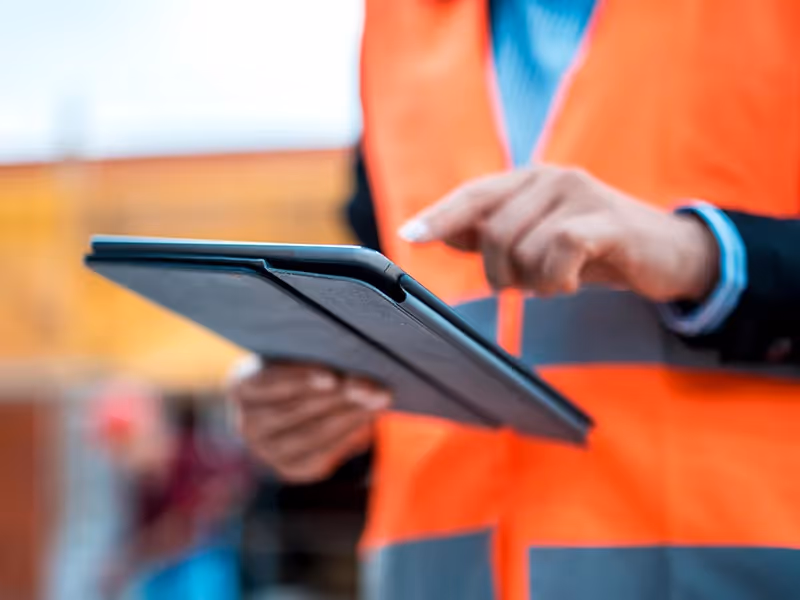 Check people in or out of site without hassle
