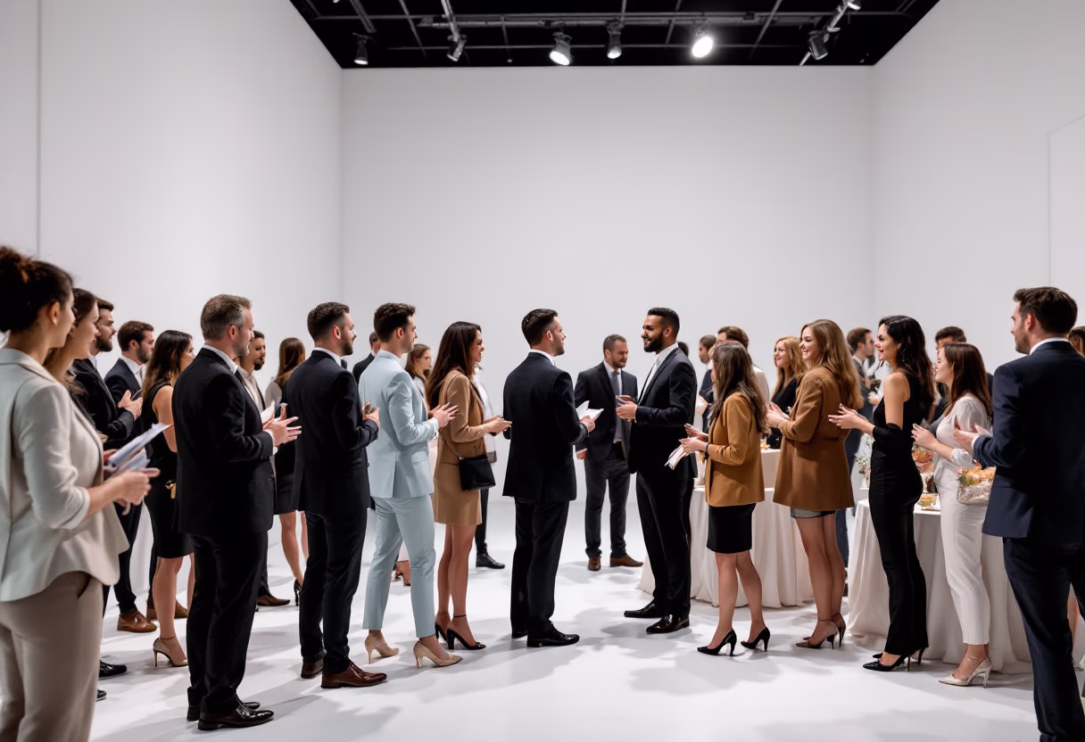 image of networking event (for a b2b saas)