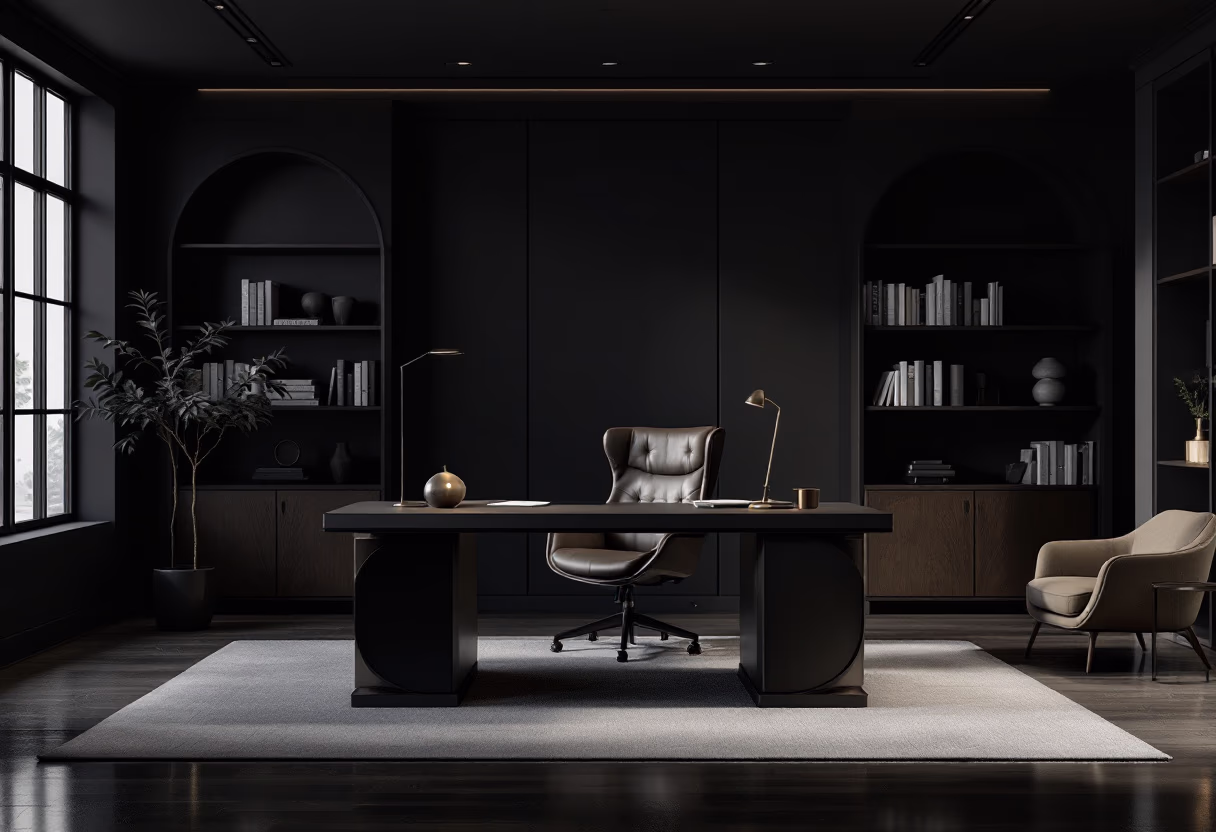 [background image] image of office space (for a trucking company)