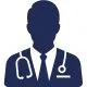 Ícono de atención médica e internamiento inmediato para el tratamiento de adicciones y control de la ansiedad.