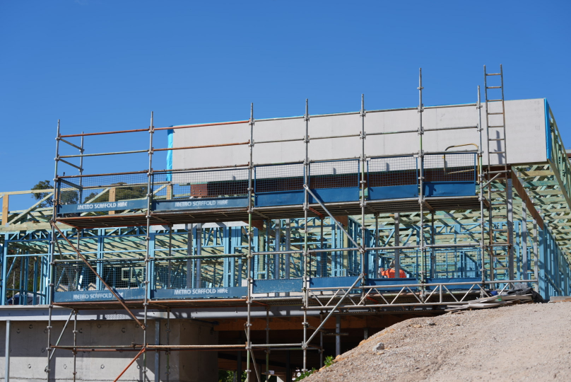 Perth residential construction site