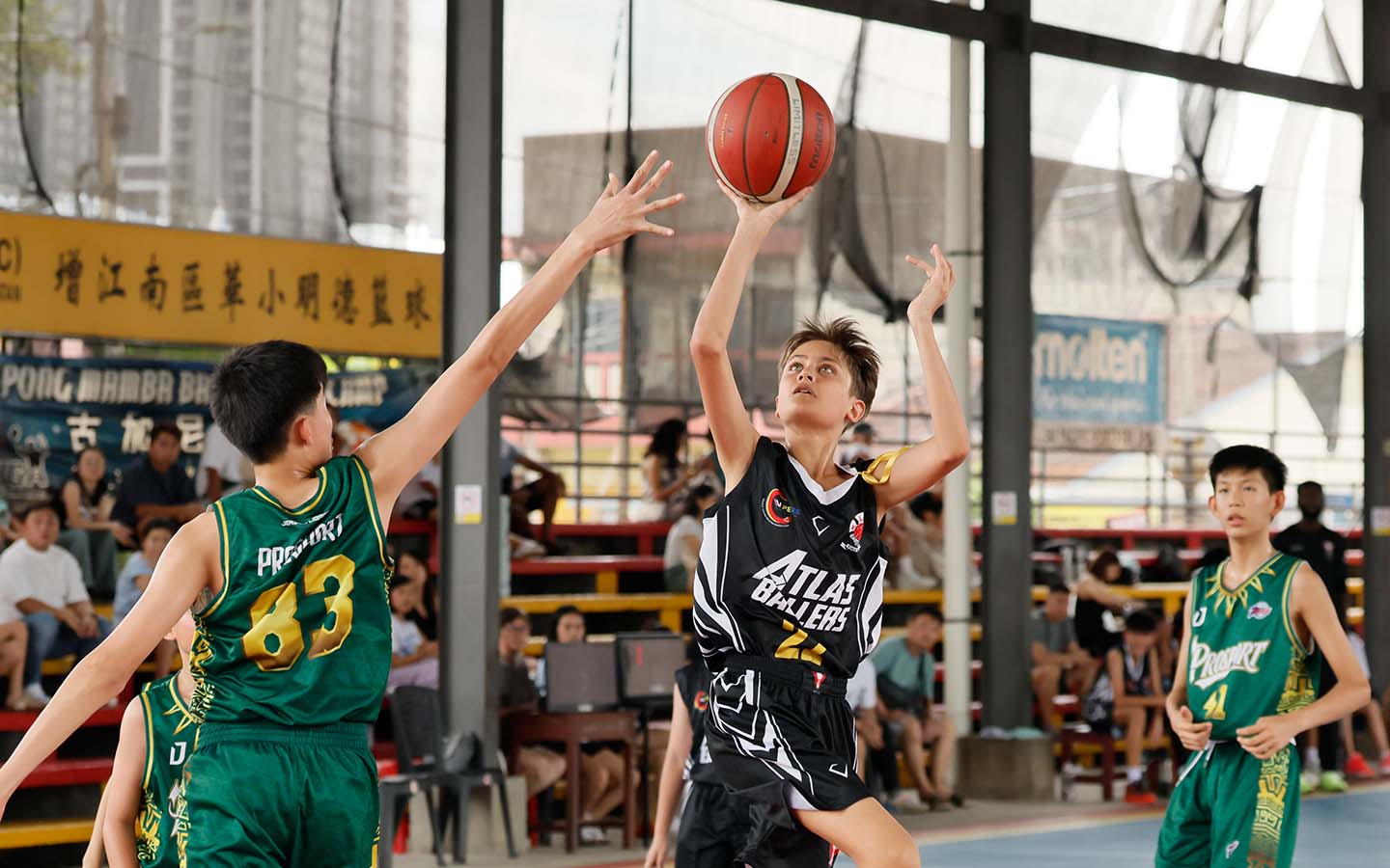 U13 Boys Beat Titan Storm 43-32 in Ruby Cup Group Stage