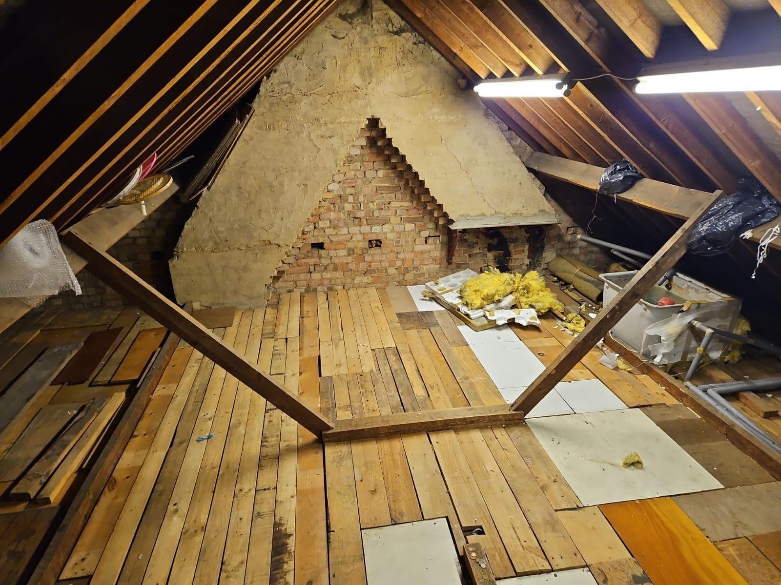 After insulation work completed with professional finish