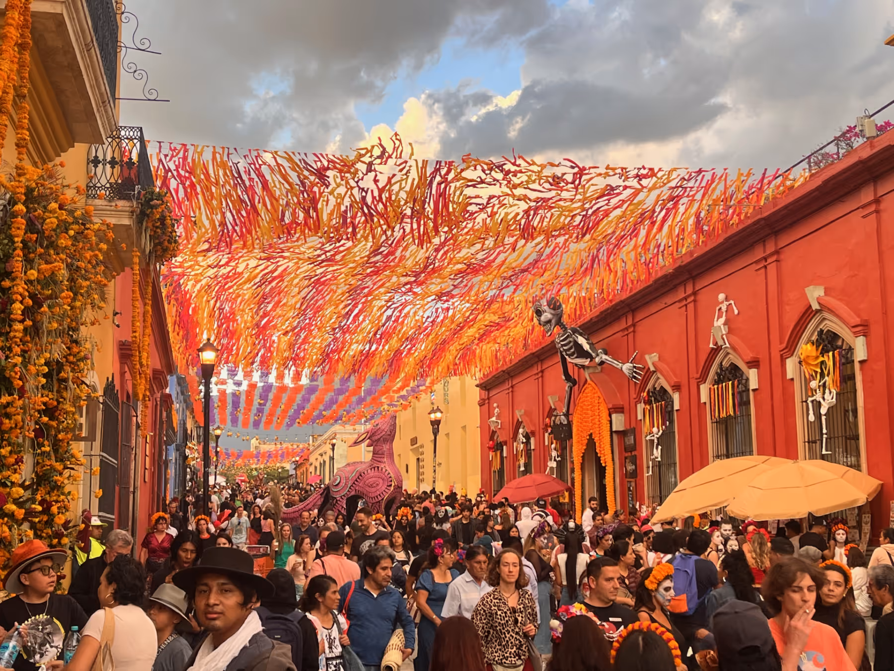 street in oaxaca