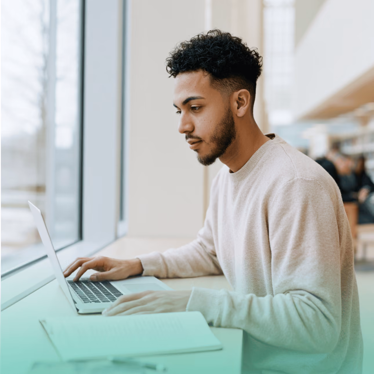 Student learning with AI in the classroom