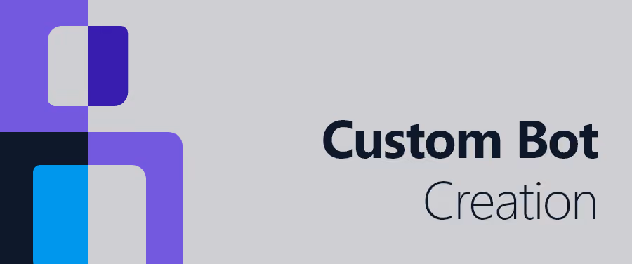 Build your own custom bot illustration