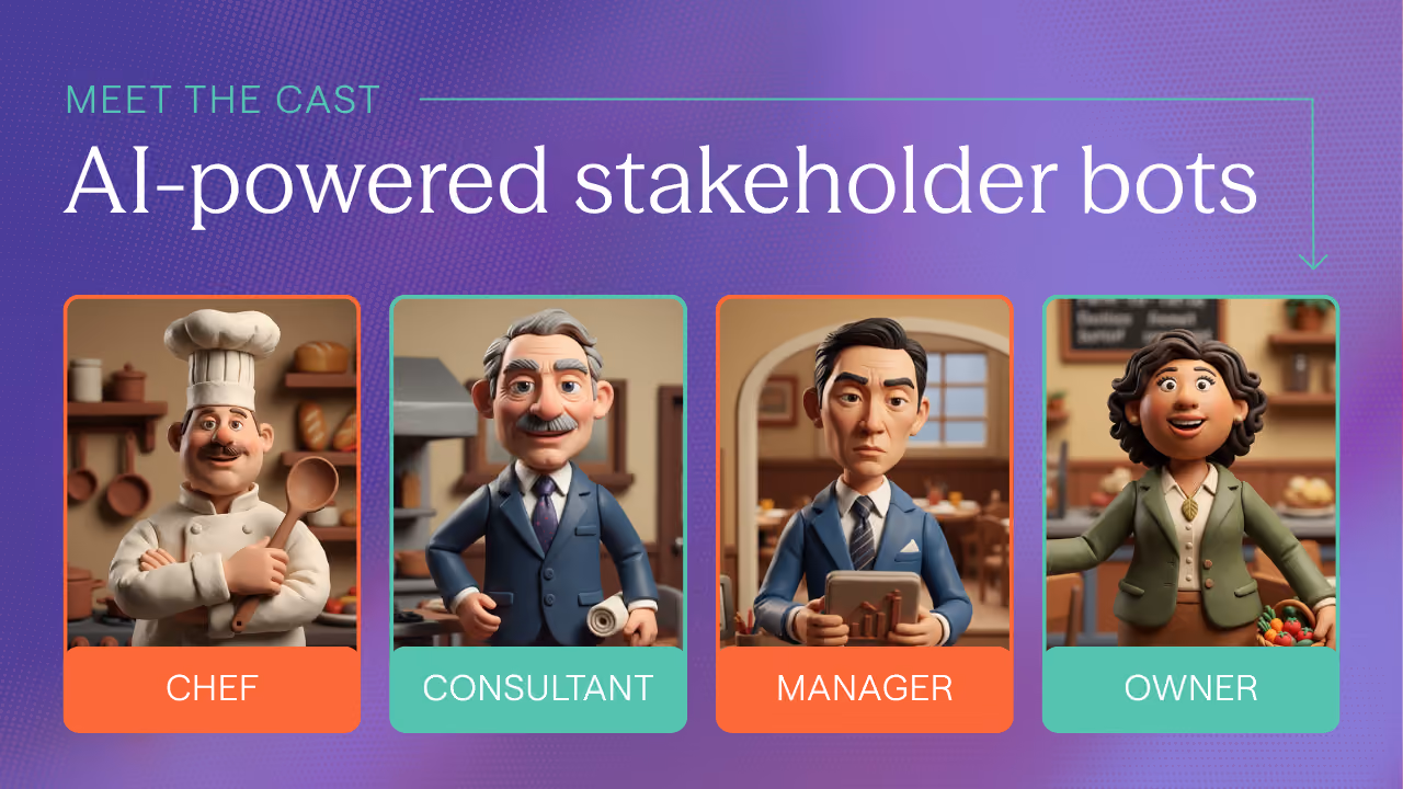 Meet the Cast — AI-powered stakeholder bots case study thumbnail