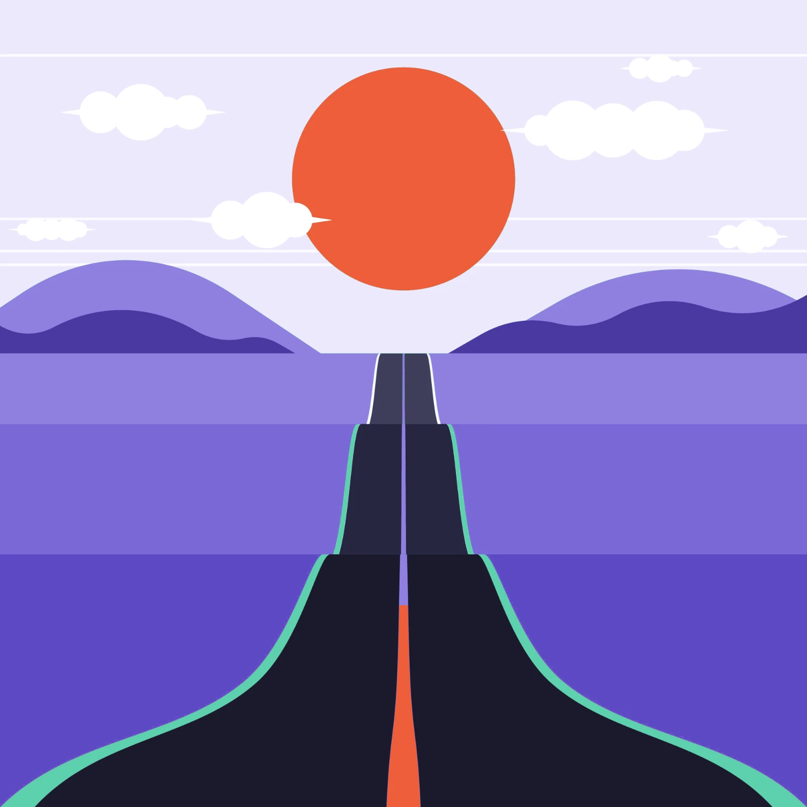 The road — a BoodleBox illustration of the journey ahead