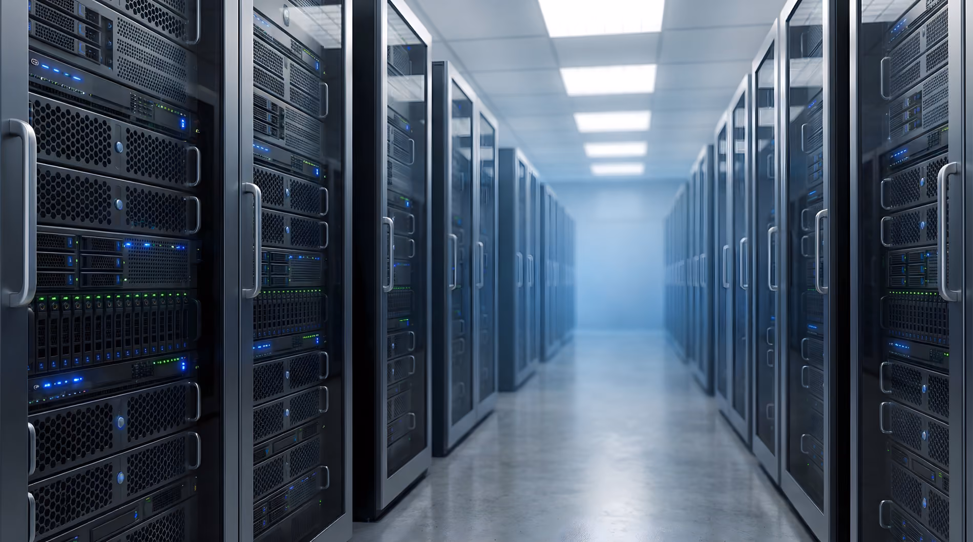 Serverraum als Teil der IT Landschaft bei der Risikoanalyse