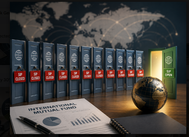 Only one international mutual fund remains open for fresh SIPs after 11 schemes shut doors